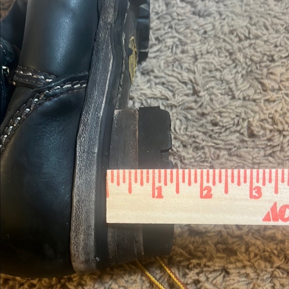 Wesco Black Leather 16” Lineman’s Boots - Picture 8 of 11